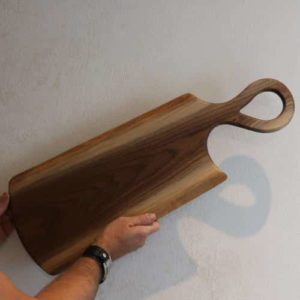 planche de présentation fromage en noyer d'Amérique réctangulaire